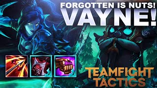 BEST COMP FOR FREE WINS VAYNE FORGOTTEN CARRY  Teamfight Tactics [upl. by Goldina]