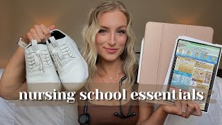 NURSING SCHOOL ESSENTIALS  school supplies  must have items [upl. by Roch]