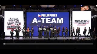 ATeam  Philippines  MegaCrew Division  2024 World Hip Hop Dance Championship Semifinals [upl. by Dorian]