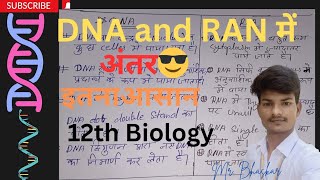 DNA aur RNA mein kya farq hai  DNA vs RNA  Hindi mein Samjheinquot “DNA or RNA में अंतर “DNA और RNA [upl. by Riccardo]