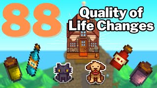 Biggest Changes in Stardew Valley 16 Update  Quality of Life Showcase [upl. by Eatnoj]