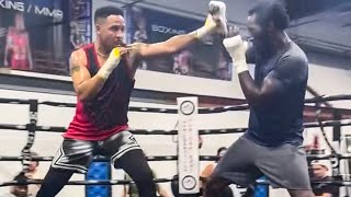 Terence Crawford SPARRING Andre Ward LEAK LEVELS UP for Israil Madrimov 154 DEBUT [upl. by Nairda]