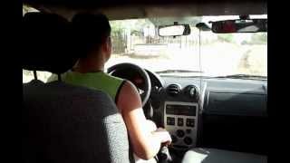 Me cruising Dacia Logan 14 MPI [upl. by Madriene]