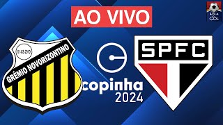 NOVORIZONTINO 3 X 2 SÃƒO PAULO  COPINHA 2024  OITAVAS DE FINAL  ESTÃDIO FONTE LUMINOSA [upl. by Jim]