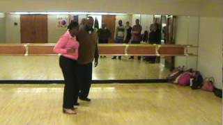 J MOST ComManD sTeppers ChicagoStyle Stepping w Phyllis off of J MOST Single quotFor da Hatersquot [upl. by Dlanigger]