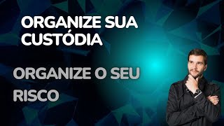 ORGANIZE SUA CUSTÓDIA ORGANIZE SEU RISCO [upl. by Hinda]