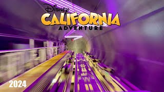 Incredicoaster 2024  Disney California Adventure Full Ride 4K POV [upl. by Cranford]