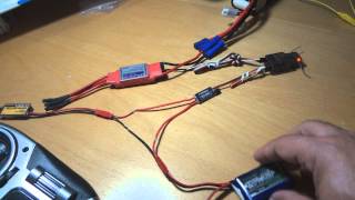 How to setup Lumifly Lights and Turnigy Receiver Controled Switch Power With separate Battery [upl. by Malonis852]