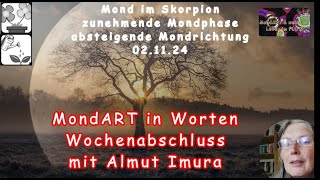 MondART in Worten  Wochenabschluss mit Almut Imura [upl. by Yrellav]