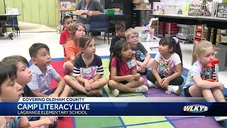 La Grange Elementary School hosting literacy camp for kids [upl. by Pomcroy]