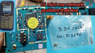 samsung b110e network problem ic problem [upl. by Trubow]