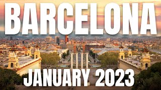 Barcelona Travel Guide for January 2023 [upl. by Trilley587]