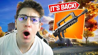 Fortnite Brought Back The BEST GUN EVER [upl. by Ahsinrats]