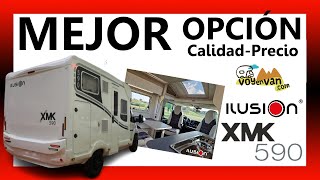 VOYenVAN  AUTOCARAVANA PEQUEÑA nueva ILUSION XMK 590 H 2024 [upl. by Macintyre]