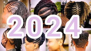 2024 Natural Hair Ideas For Black Women  Mini Twist Natural Hair Hairstyles [upl. by Kahcztiy772]