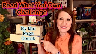 Read What You Own ChallengeBy the Page Count [upl. by Beckman594]