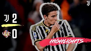 WHAT A GOAL FROM FAGIOLI  JUVENTUS 2 0 CREMONESE HIGHLIGHTS [upl. by Nwahsauq182]