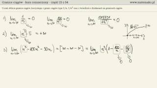 Granice ciągów  kurs do poziomu rozszerzonego [upl. by Nairolf]