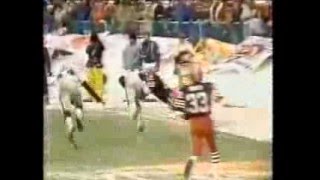 Brian Sipe quotred right 88quot interception 1980 playoffs [upl. by Derna]