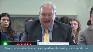 Highlights from the House Administration Committee Hearing on Preventing Alien Voting [upl. by Akimrehs]