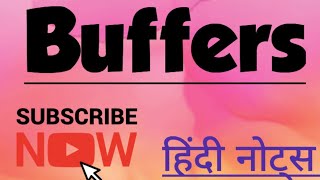 Buffers  MSc zoology 1st semester Hindi notes [upl. by Kciredec522]