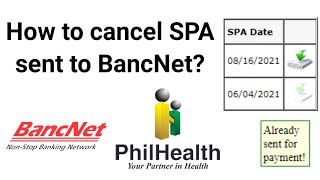 How to cancel SPA sent to BancNet [upl. by Bette-Ann933]