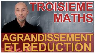 Agrandissement amp réduction  Maths 3e  Les Bons Profs [upl. by Ahsiena]