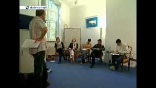 RheinMain TV zu Gast in der Logo Moderatorenschule Frankfurt  Folge 8 Moderation [upl. by Farhi]