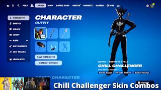 Chill Challenger Skin Combos Fortnite Battle Royale [upl. by Gough174]