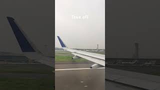 flight take off from airport in dangerous condition aviation aviationlovers flight aeroplane go [upl. by Purdum]