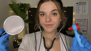 ASMR Doctor Roleplay 🩺 kids checkup amp shots [upl. by Eihcra690]