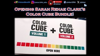 Opening Sarah Renae Clarks Color Cube Bundle [upl. by Arriaet]