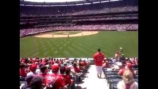 Angels Stadium Right Field [upl. by Ahseym]