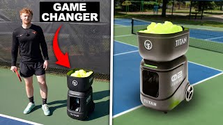 Titan Ace Pickleball Machine Overview Level Up Your Play [upl. by Lundberg]