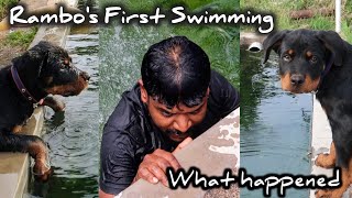 RAMBOS FIRST SWIMMING  What happened  Sema comedy  TAMIL [upl. by Rede]