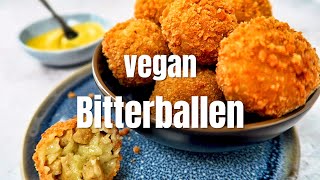 Vegan bitterballen  Smaakt net als Van Dobben  Peas Maker [upl. by Eitsrik101]