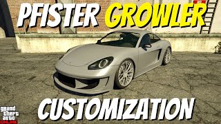 Pfister Growler Customization  GTA Online [upl. by Hpotsirhc]