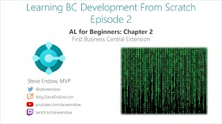 Learning BC Development From Scratch  Episode 2 First extension for Business Central [upl. by Rillings]