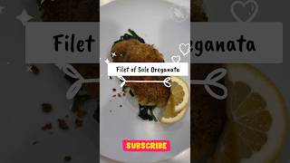 Filet of Sole Oreganata cooking recipes foodblogger youtubeshorts food italianrecipes italian [upl. by Myles]