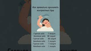 Как правильно принимать контрастный душ 🧼 1 часть [upl. by Atinuhs961]