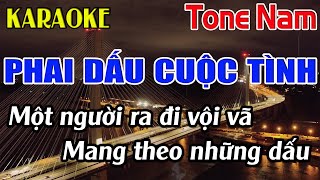 Phai Dấu Cuộc Tình Karaoke Tone Nam Karaoke Đăng Khôi  Beat Mới [upl. by Puri]