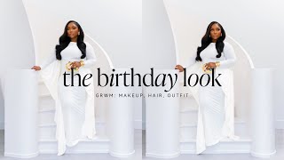 The Birthday Look Makeup Hair and Outfit Details  Tamara Renaye [upl. by Ijuy]