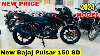 2024 Bajaj Pulsar 150 Single Disc😍New Model✅Detailed Review  Price  New Update  Features  Change [upl. by Einegue]