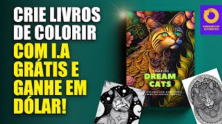 Ganhe em dólar com Livros de colorir feitos por IA grátis [upl. by Dana]