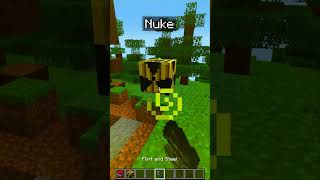 1 TNT vs NUKE 💀😱 minecraft tntmod shorts [upl. by Kirk424]