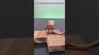 Testing 1800KV Drone Motor RPM Performance Unleashed shorts motor experiment [upl. by Raffin]