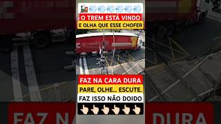 Cancela fechada 🚧 jornadanorodotrem caminhão caminhoneiro trem jornadanorodotrem [upl. by Prudie]