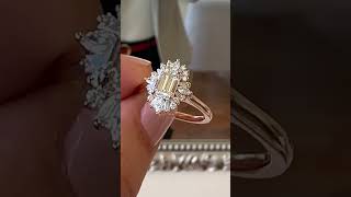 I just made this gorgeous ring engagementrings customengagementring customring [upl. by Belldame]