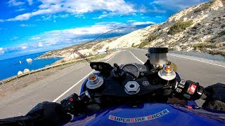 GoPro Hero 7 Black  Gimbal Motorcycle Vision Test [upl. by Nortal]