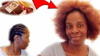 Easy and simple Afro Kinky Expression Crochet braids Hairstyle For Black Women [upl. by Recneps]